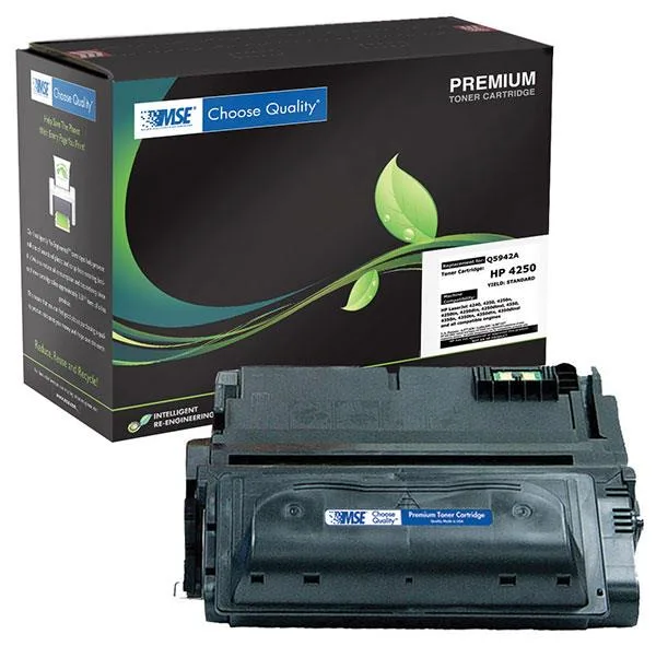 MSE MSE 02-21-4214 Black Toner Cartridge 10000 Pages HP 42A Q5942A — product photo