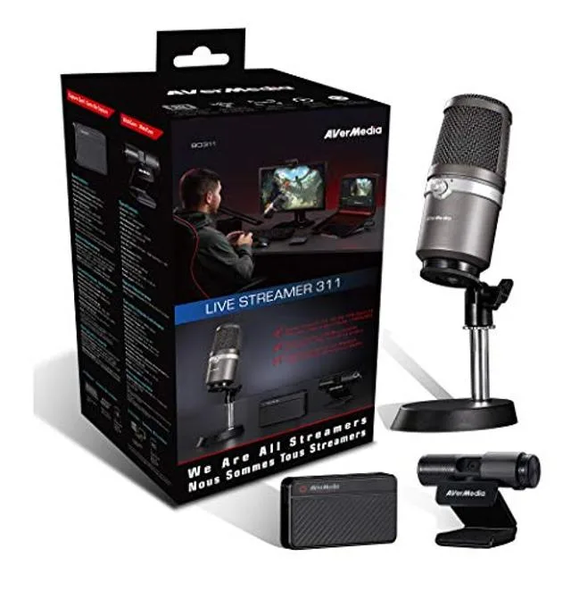 SAS SAS 1080p 60 fps 65° webcam BO311 — product photo