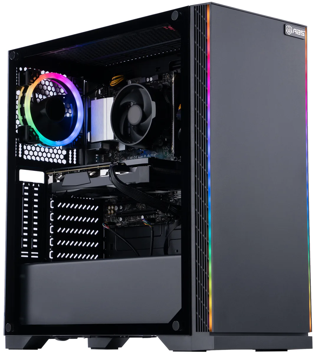 ABS ABS ALA278 gaming PC Ryzen 5 5600 RTX 3050 8GB DDR4 512GB NVMe — product photo