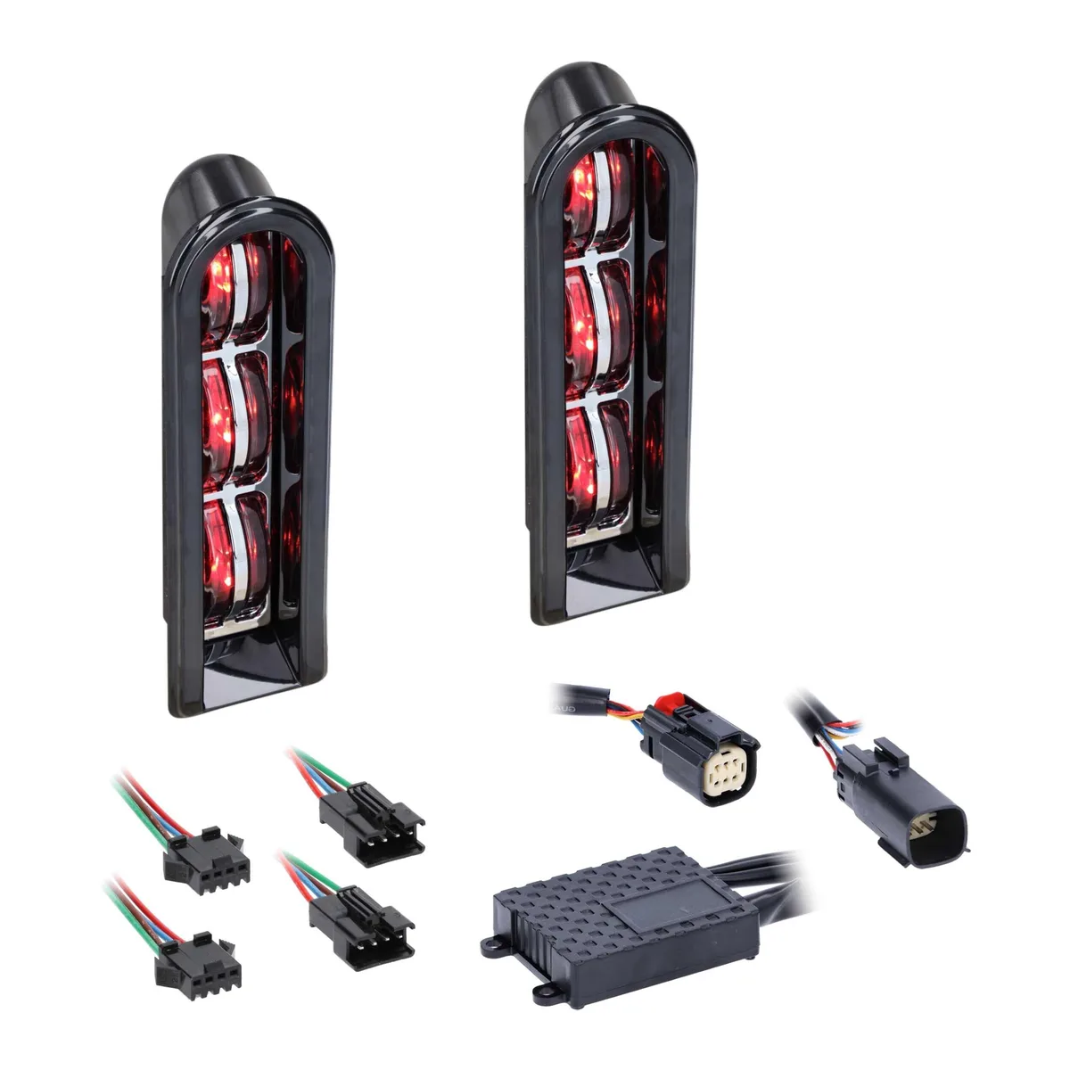 METRA METRA Keystone Lights LED Brake Harley Touring Hard Bags 2014-Up — product photo