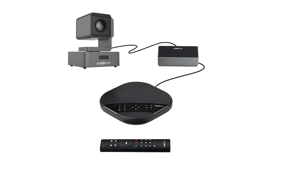 BZBGEAR BZBGEAR BG-AIO-KIT 1080p PTZ network camera kit with speakerphone — product photo