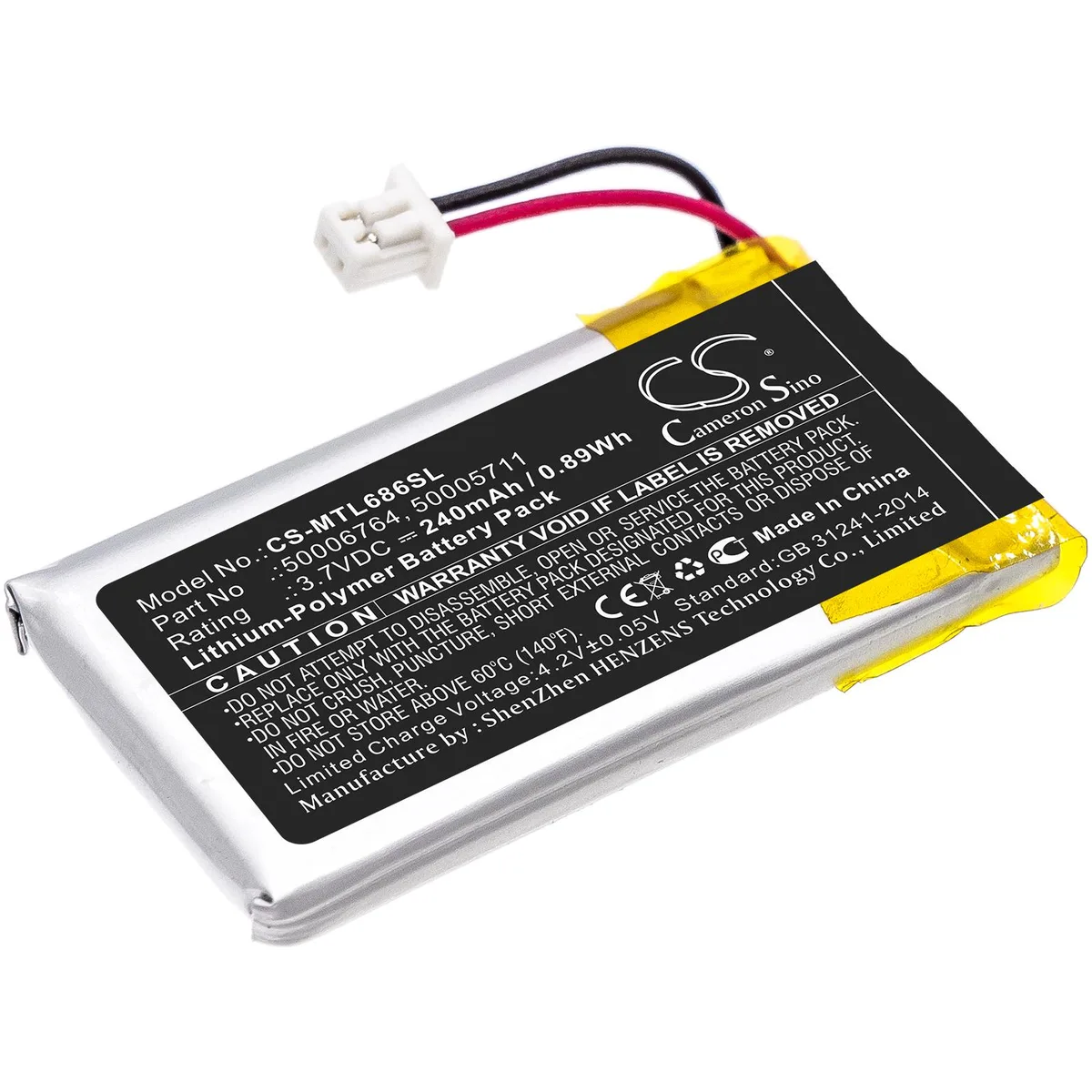 Cameron &amp; Co Cameron &amp; Co DS-CS-MTL686SL Battery for Mitel 6867i 6900 6905 6910 6920 6930 6940 6970 50005711 50006764 — product photo