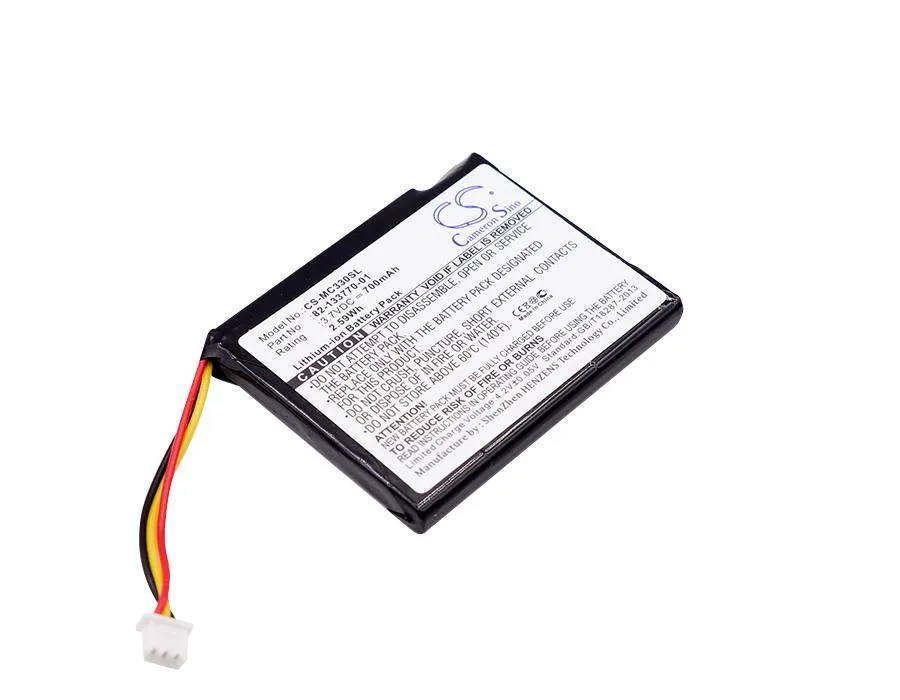 Centenex Electronics Centenex Electronics DS-CS-MC330SL barcode scanner battery 700mAh 3.7V Li-ion black — product photo
