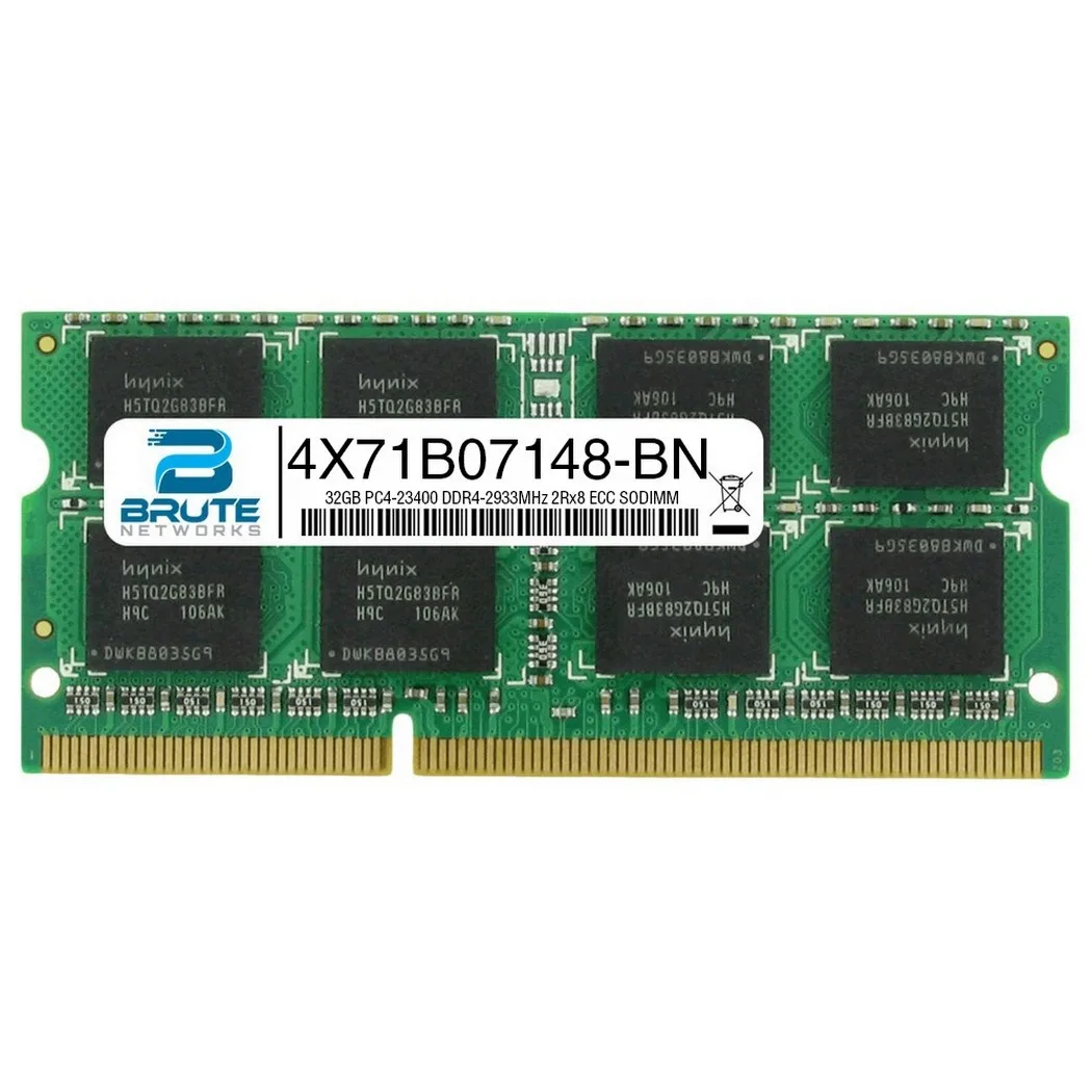 Brute Networks Brute Networks 32GB DDR4-2933 2Rx8 1.2V 260-Pin SO-DIMM server RAM — product photo