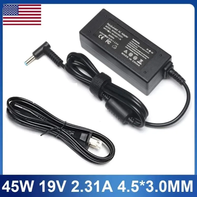 RAYBESTOS UNBRANDED RAYBESTOS UNBRANDED 45W 19.5V 2.31A 4.5mm AC Adapter Charger for HP — product photo