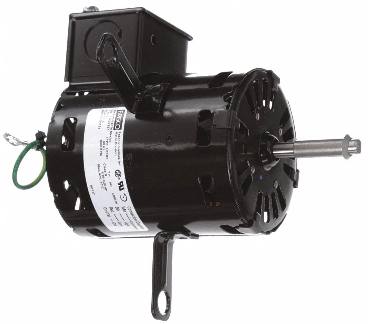 FASCO FASCO D1161 3.3 In Motor 1/15-1/20 HP 115V CCW Fan Accessory — product photo