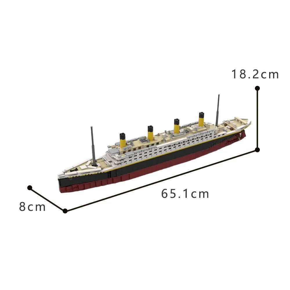 ZITIANYOUBUILD ZITIANYOUBUILD C7670 Passenger Liner Ship Model 2175 Parts — product photo