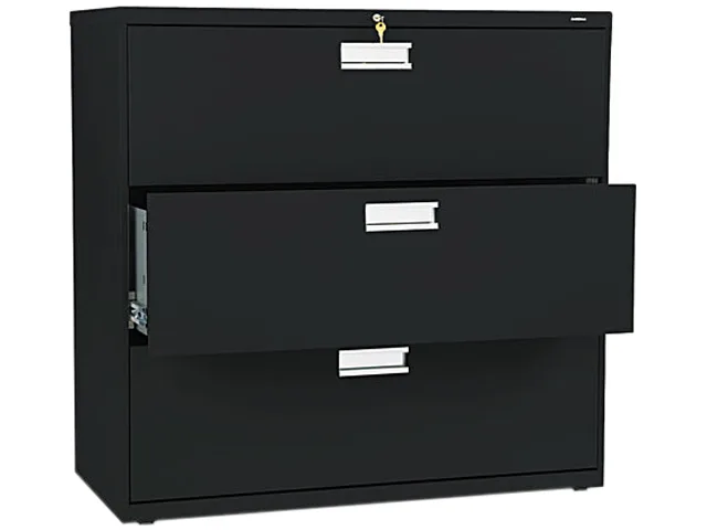 HON HON 693LP 600 Series 42" Three-Drawer Lateral File office furniture — product photo