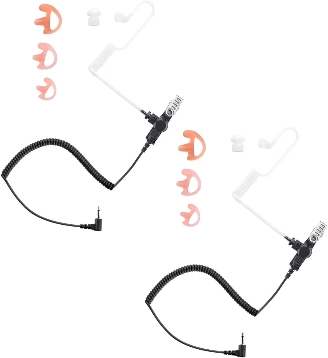 usbroway usbroway 3.5 mm Listen-Only Earpiece 2 Pack — product photo