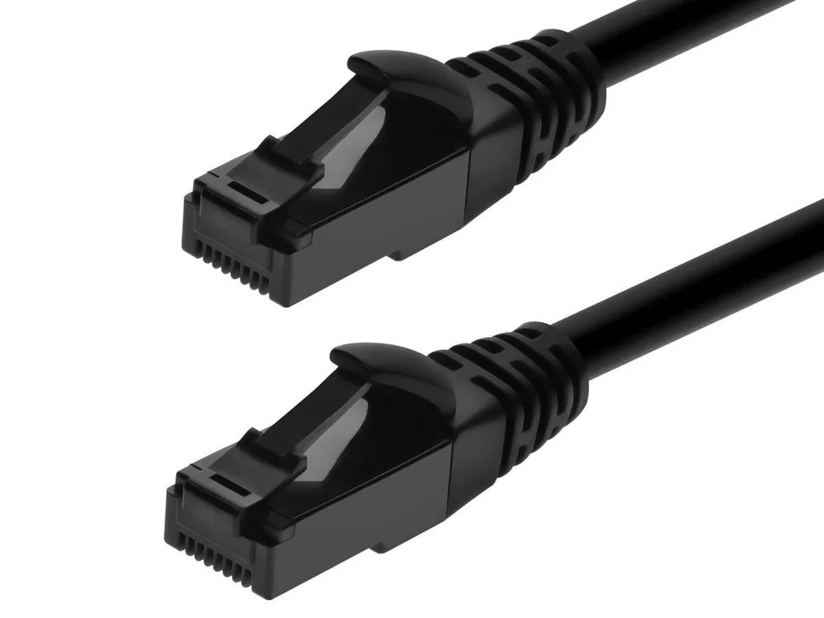 Monoprice Inc. Monoprice 144666 Cat6A Flex TPE Network Ethernet Cable 25 Feet Black — product photo