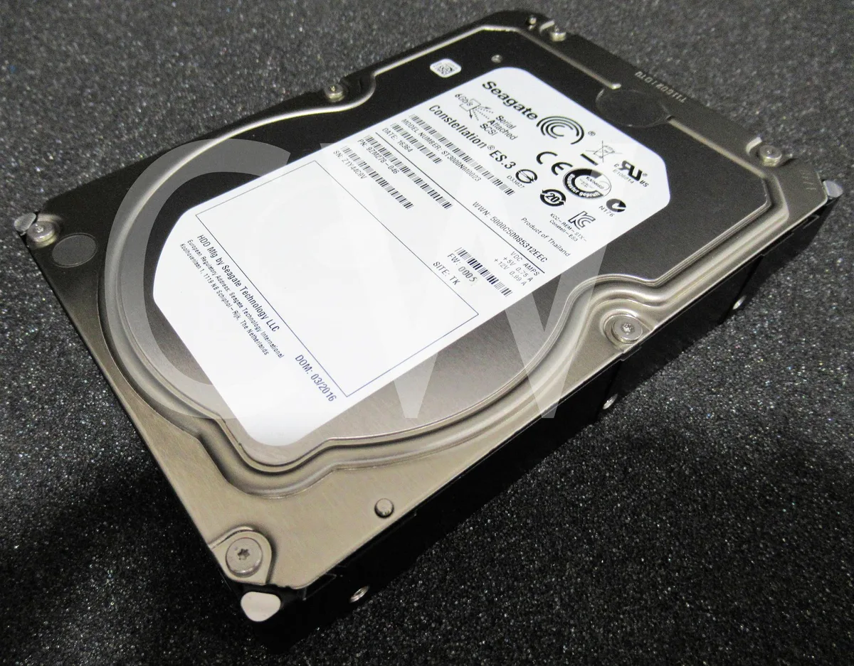 Seagate Seagate Constellation ES.3 ST3000NM0023 3TB 7200RPM 128MB 3.5" SAS internal hard drive — product photo