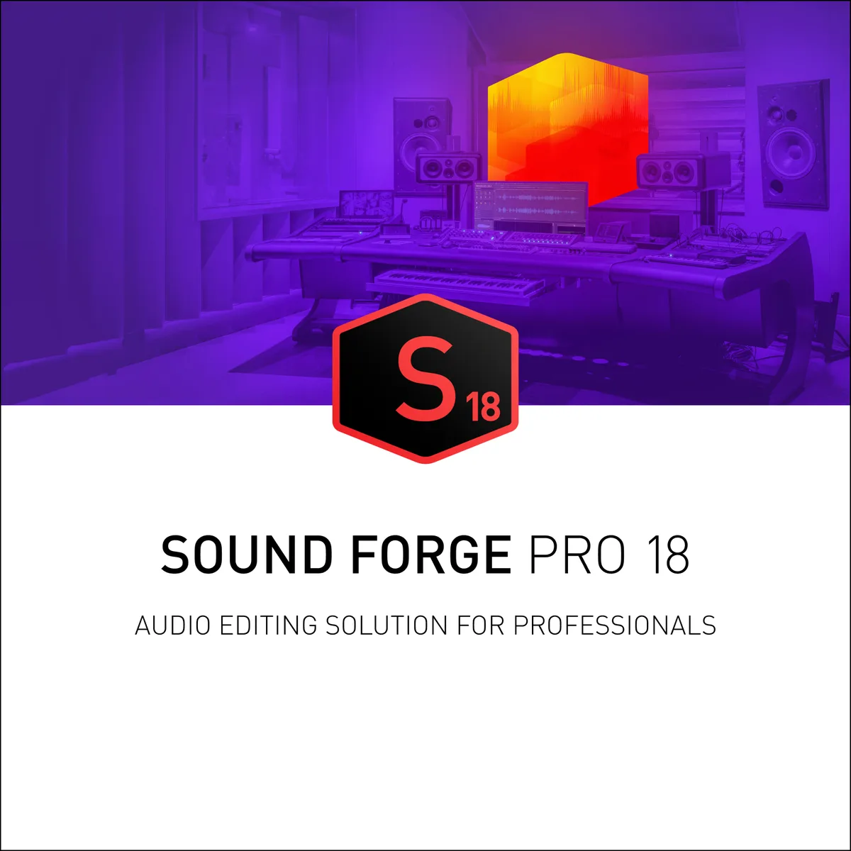 MAGIX MAGIX SOUND FORGE Pro 18 video software — product photo
