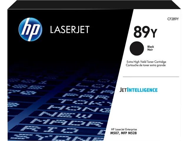 HP HP CF289Y 89Y Extra High Yield Black Toner Cartridge ~20,000 pages — product photo