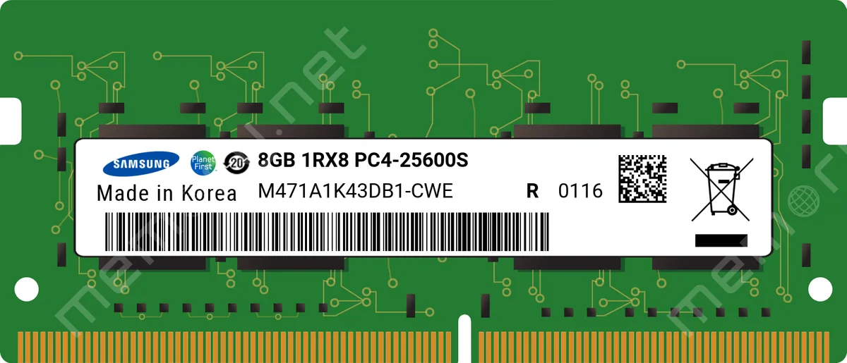 SK hynix SK hynix 8GB DDR4 3200MHz 260-Pin SODIMM 1.2V Single Rank laptop RAM — product photo