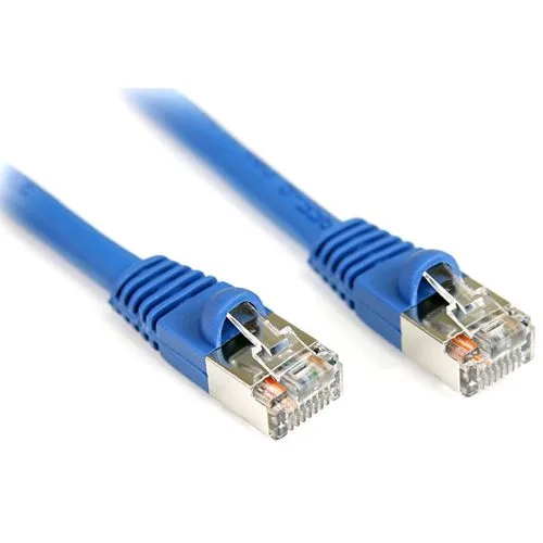 STARTECH STARTECH S45PATCH3BL Cat 5E shielded network ethernet cable 3 ft blue — product photo