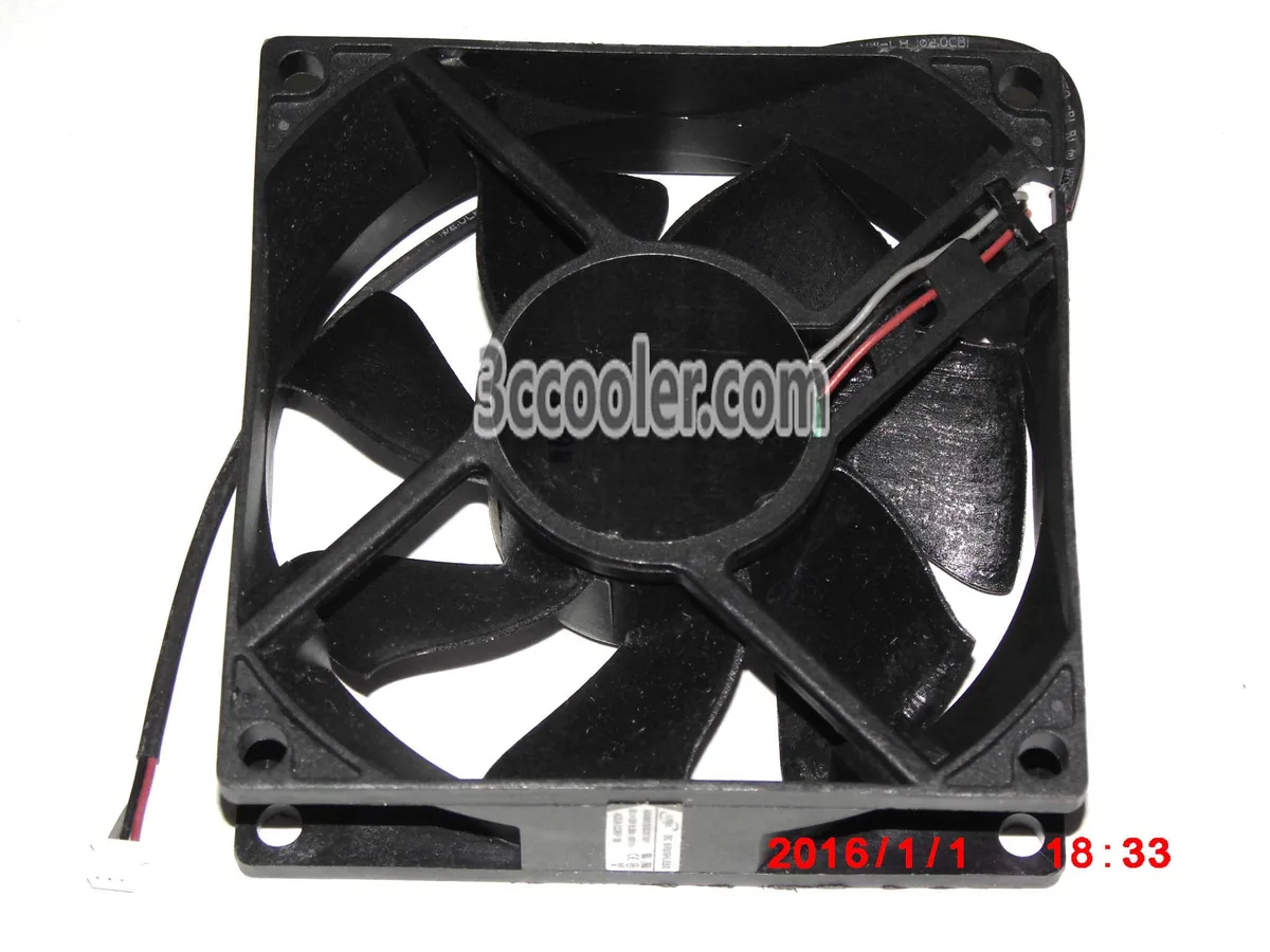 OEM Industries OEM Industries AD08012UX257301 80mm Hydraulic 3 Pin Fan — product photo
