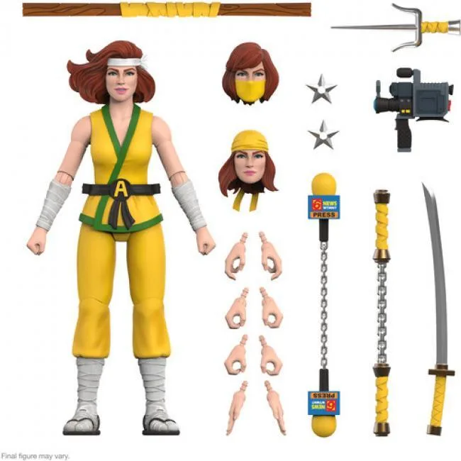 Super7 Super7 UL-TMNTW10-NAP-01 Ninja April action figure — product photo