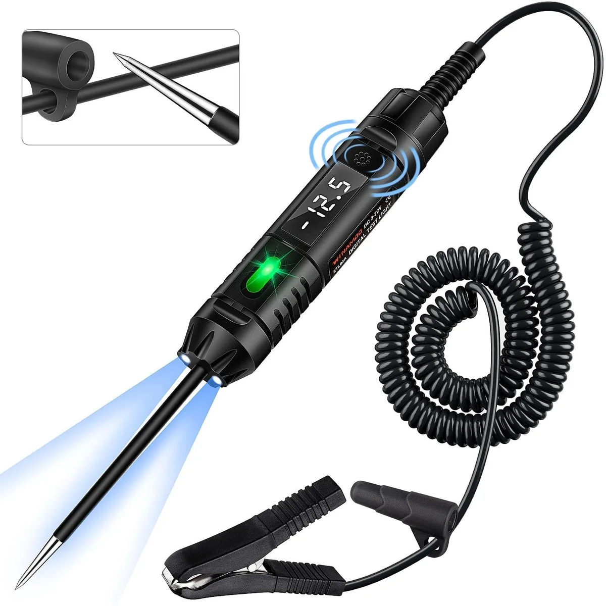  aFe Power Heavy Duty Circuit Tester 3-72V LED Buzzer 142 — product photo