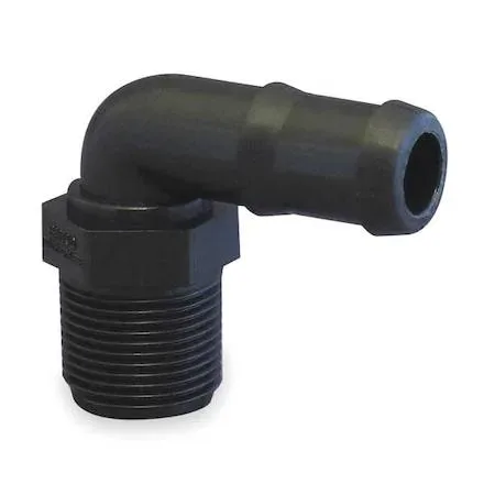 Banjo Banjo HB125-90 Barbed Hose Fitting 1-1/4 in 90 Degree Elbow Polypropylene — product photo