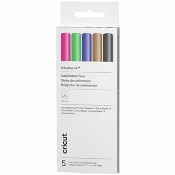 Cricut Cricut 2012164 Infusible Ink Pens 0.4 mm 5 ct general craft — product photo