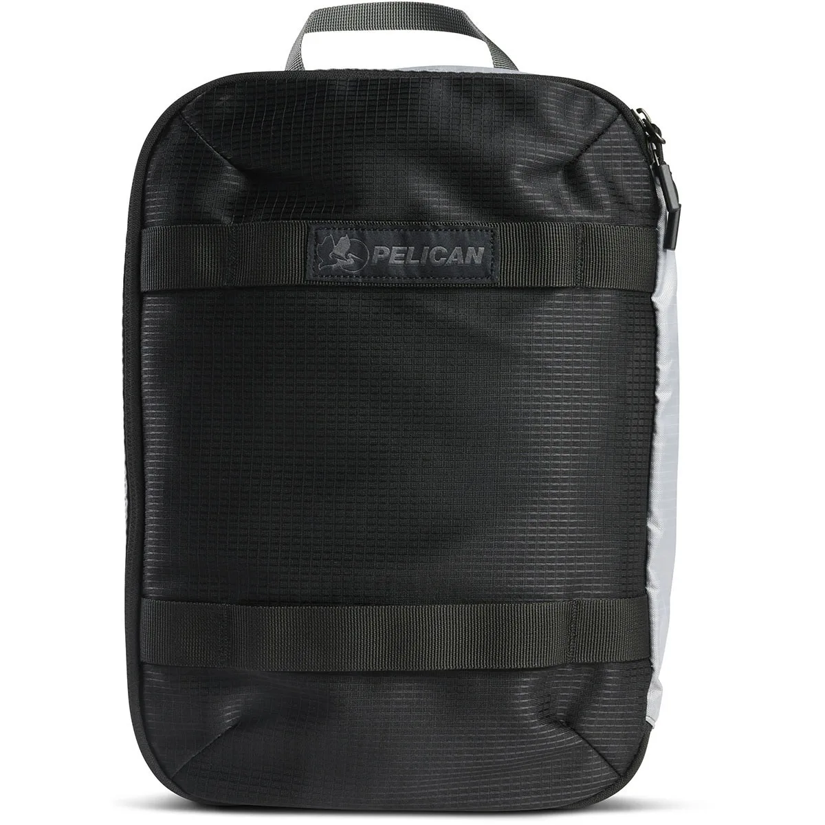 Charcoal Pelican ModPak packing cube, large, 500D Cordura fabric, mesh panel, YKK zipper, grab handle, external attachment loops