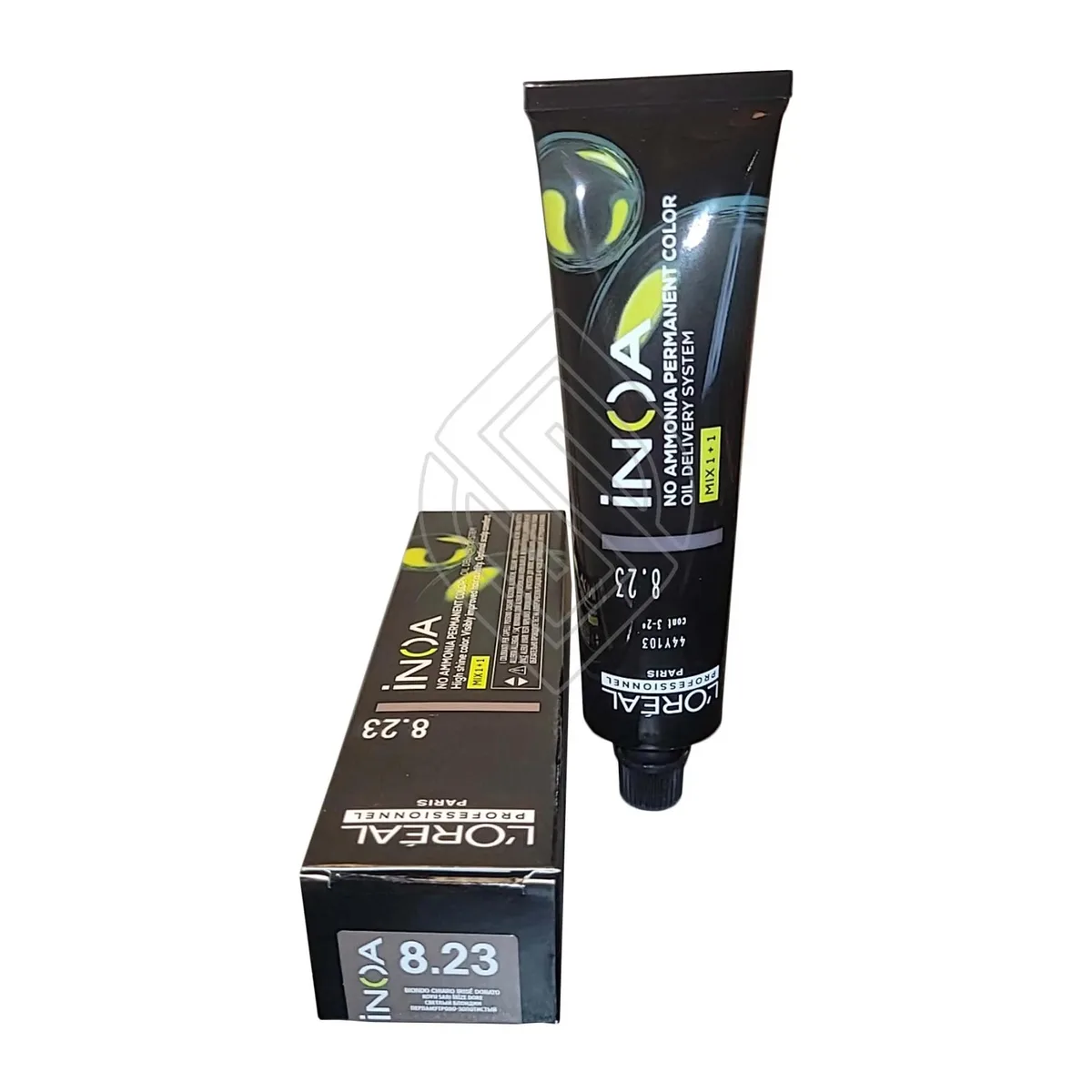 L'Oreal L'Oreal Inoa #8.23 Light Blonde Iridescent Gold Hair Color 60g — product photo