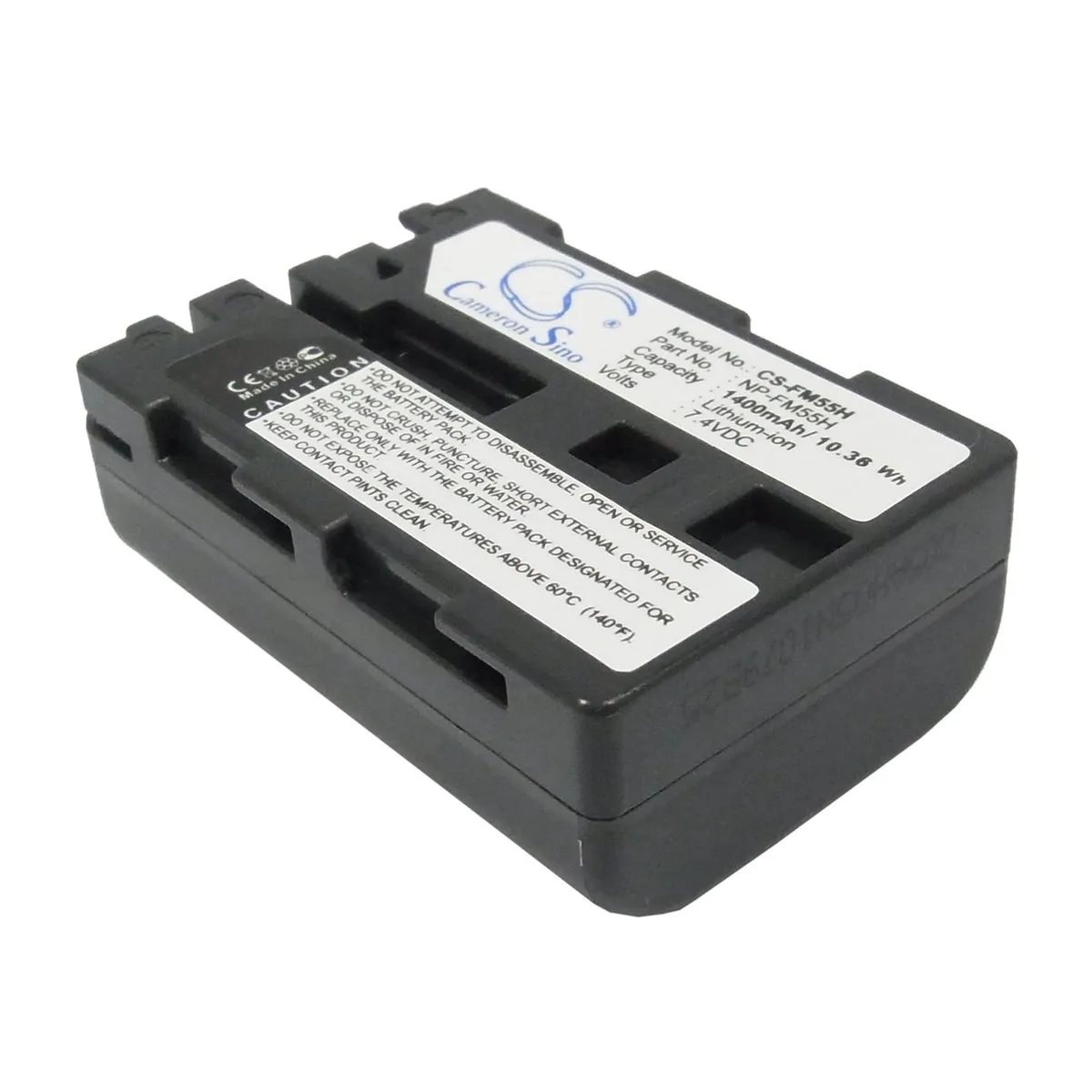 Cameron &amp; Co Cameron &amp; Co DS-CS-FM55H camera battery 1400mAh 7.4V Dark Grey — product photo