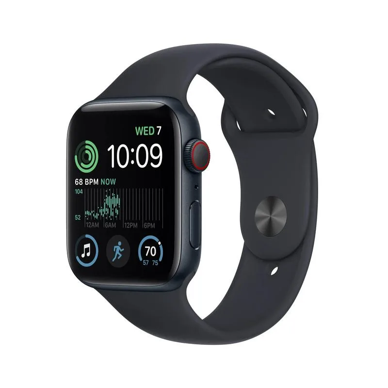 Apple Apple Watch SE 2 40 mm Midnight GPS + Cellular smart watch — product photo