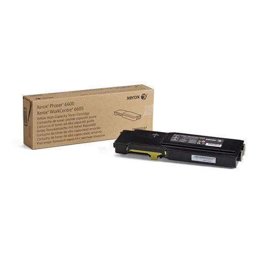 XEROX XEROX 3374272 High Capacity Toner 106R02227 Yellow 6000 Page-Yield toner cartridges (genuine brands) — product photo