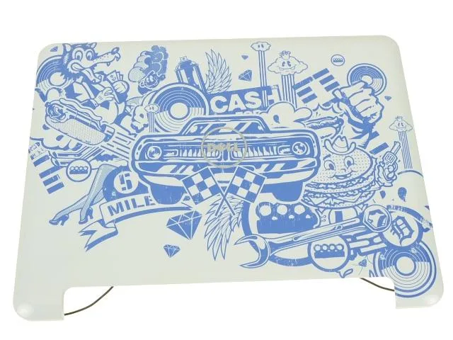 DELL DELL Inspiron Mini 12 1210 LCD Back Cover Lid K716M Stickers2 — product photo