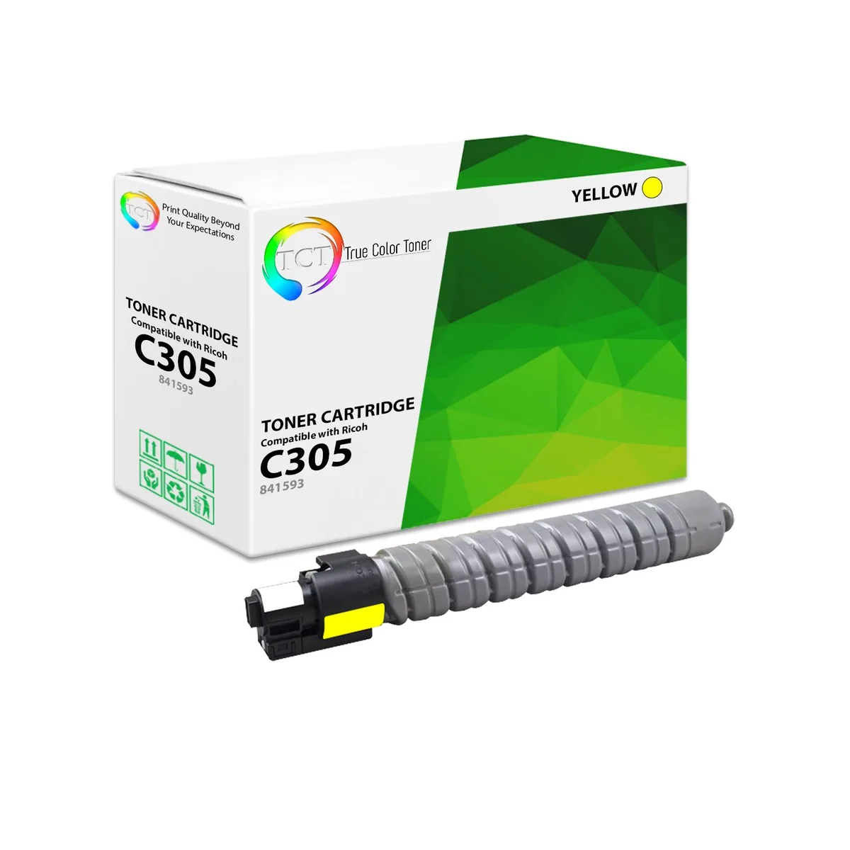 True Color Toner True Color Toner 841593 Yellow Toner Cartridge 4000 Pages — product photo