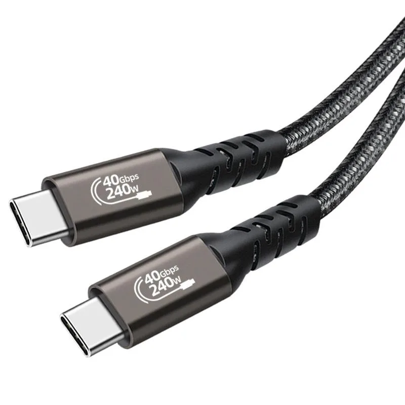 ESTONE ESTONE PQ001 USB4 cable 1.5ft 40Gbps 240W 8K@60Hz Copper — product photo