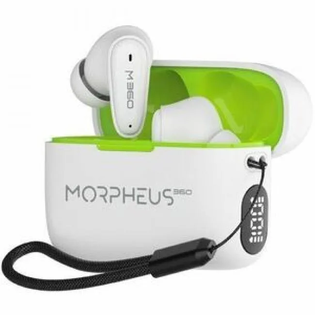 morpheus 360 Morpheus 360 TW1800W True Wireless Earbuds White — product photo