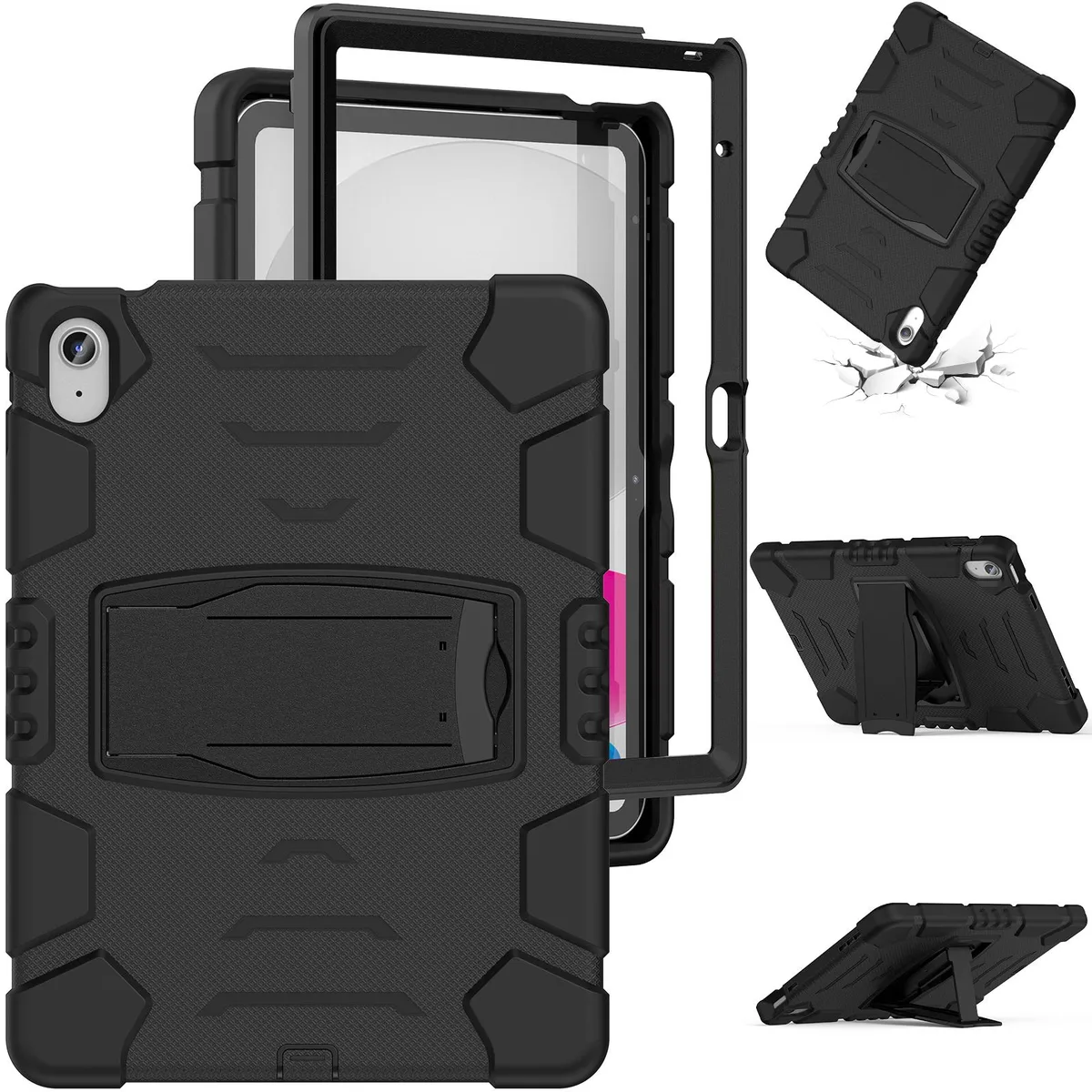 Werleo Werleo iPad 10th Gen 10.9" 2022 Rugged Case Black — product photo