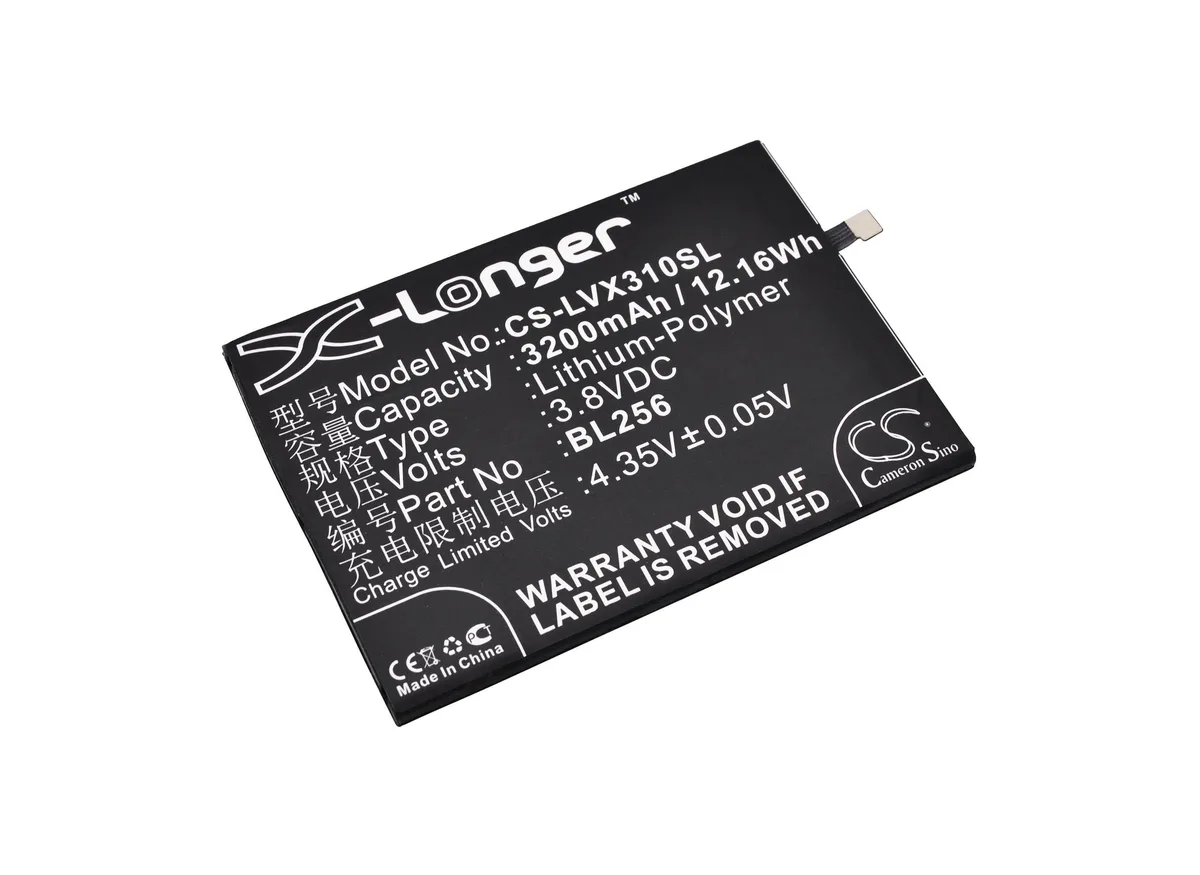 Cameron &amp; Co Cameron &amp; Co DS-CS-LVX310SL 3.2 Ah cell phone battery — product photo