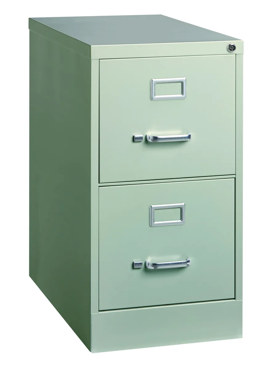 Hirsh Industries LLC Hirsh Industries LLC 25-in Deep 2-Drawer Letter-Width Vertical File Cabinet Light Gray — product photo