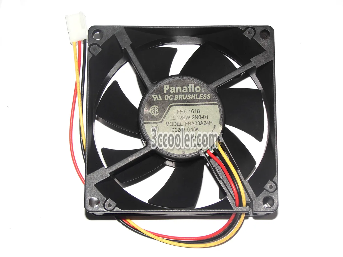 OEM Industries OEM Industries FBA08A24H 80mm CPU cooler 24V 0.15A 3 Pin — product photo