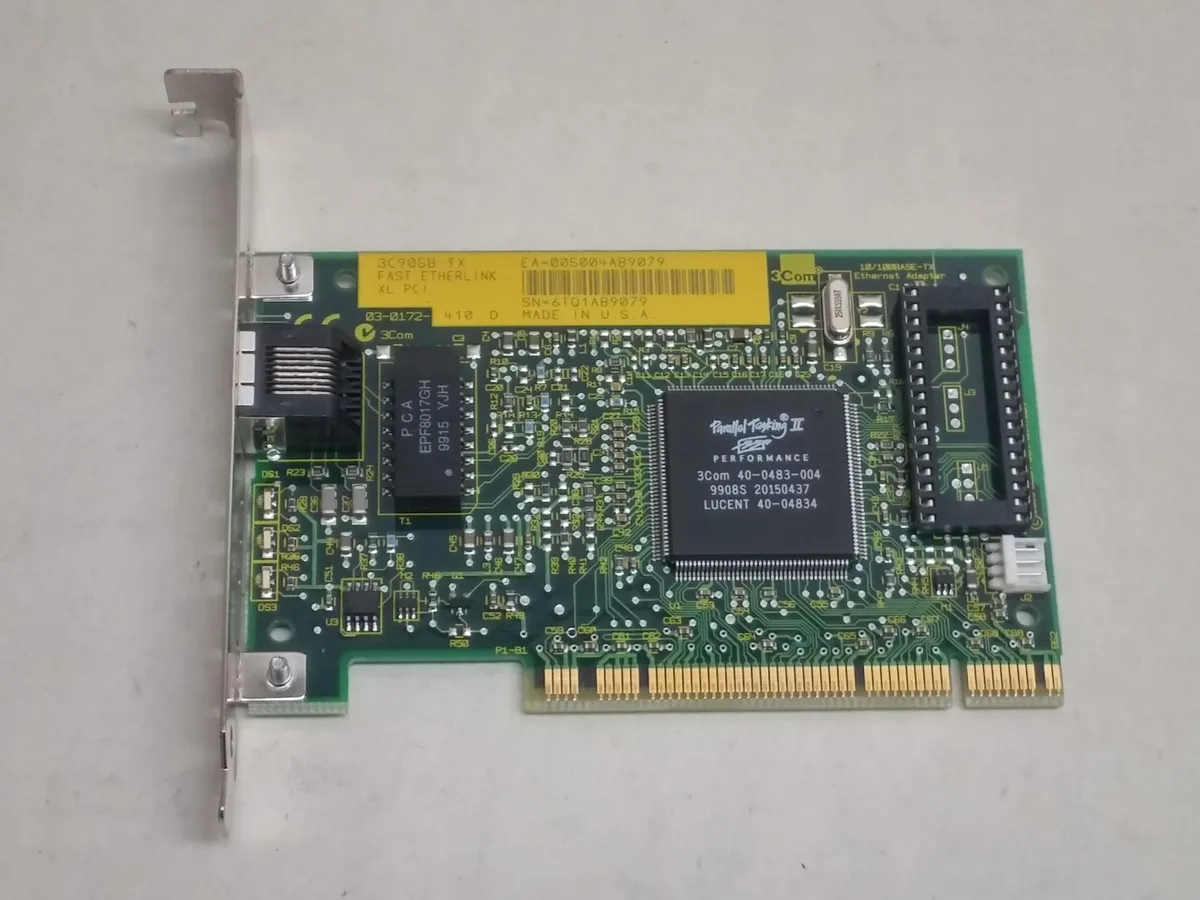 3Com 3Com 3C905B-TX Fast Etherlink XL PCI 10/100 network card — product photo