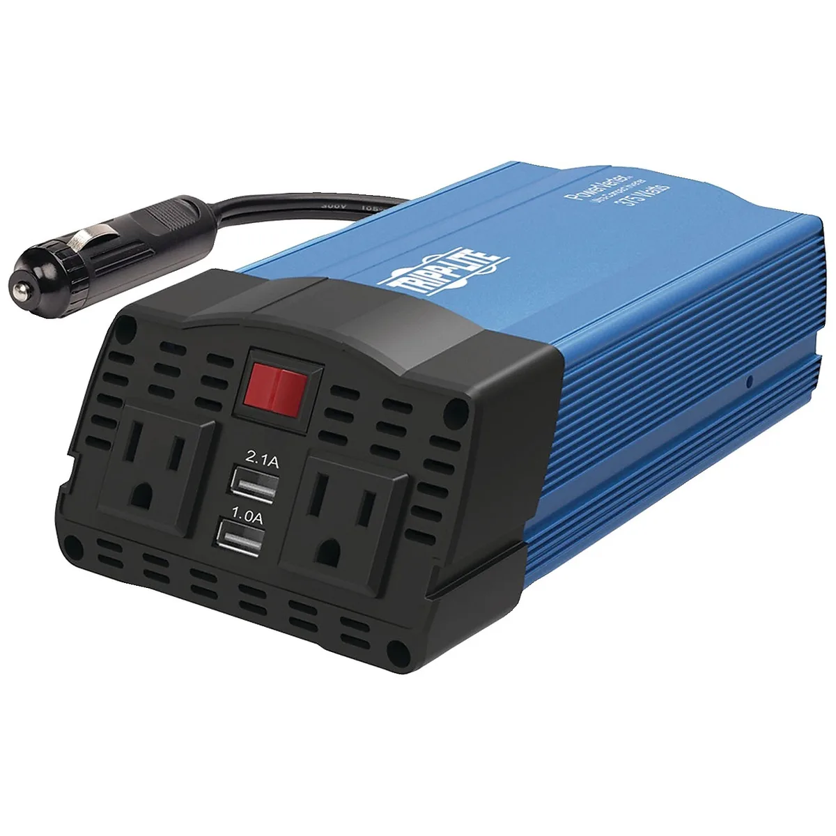 Tripp Lite Tripp Lite PV375USB 375W Power Inverter 2 AC Outlets 2 USB Ports 12V DC to 120V AC — product photo
