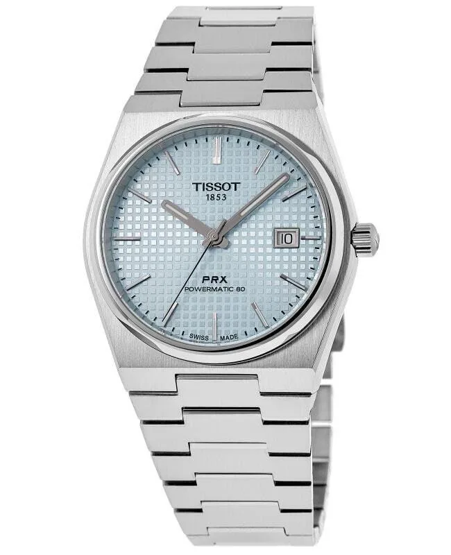 Tissot Tissot PRX Powermatic 80 Ice Blue Dial Automatic 40mm 100M Watch T137.407.11.351.00 — product photo