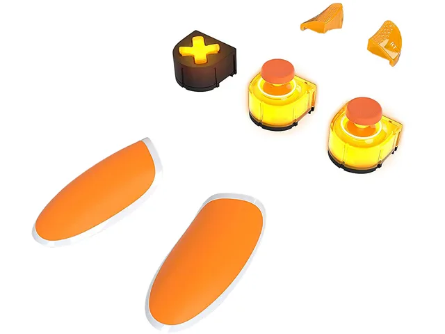 Thrustmaster Thrustmaster 4460222 eSwap X LED Orange Crystal Pack console gaming accessory — product photo