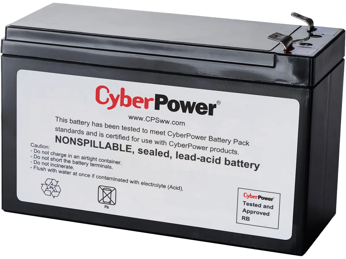 CyberPower CyberPower RB1290 12V 9Ah UPS Replacement Battery Cartridge — product photo