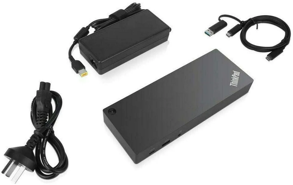 NShi NShi Docking Station for Lenovo ThinkPad Hybrid USB-C USB-A 40AF0135US — product photo