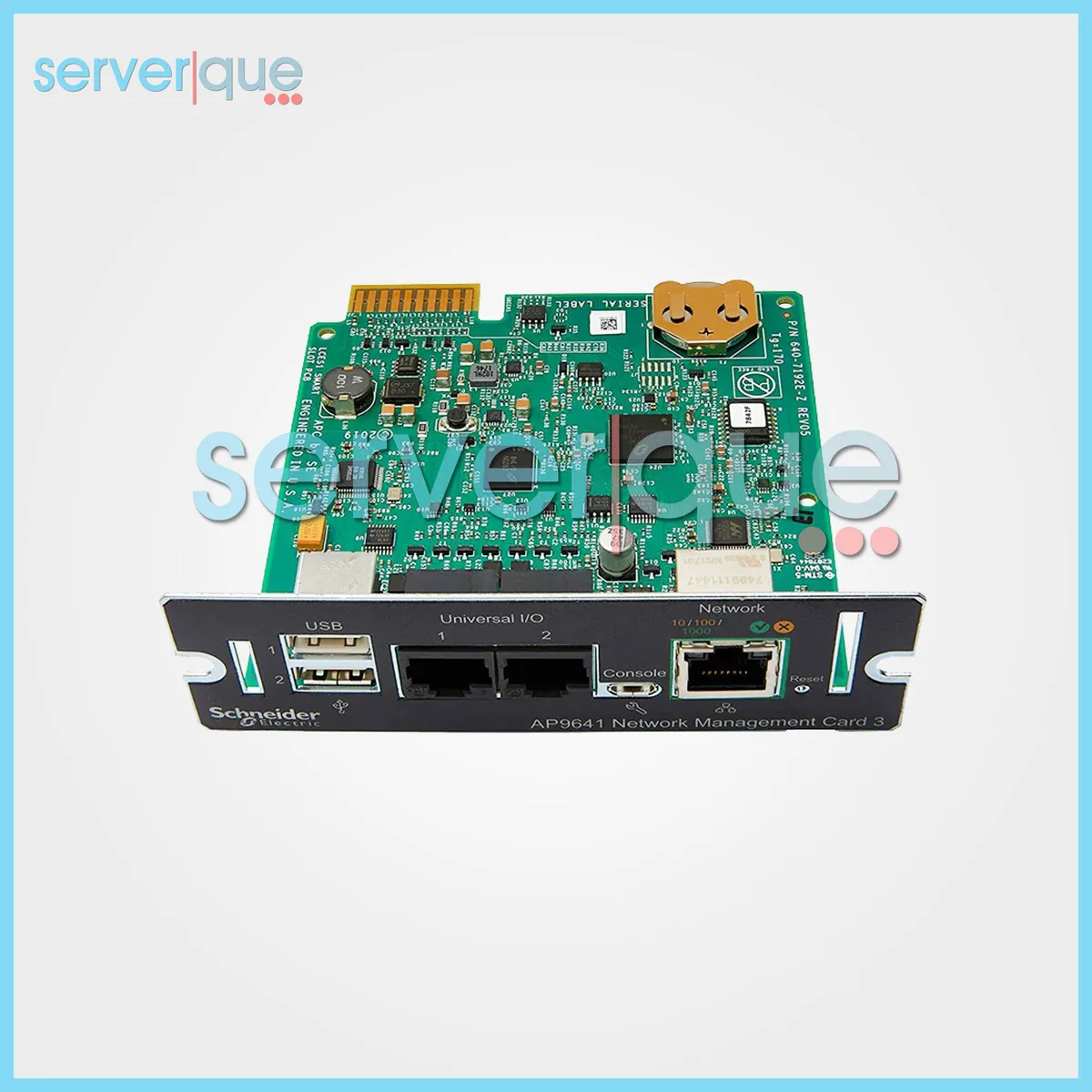 APC AP9641 network management card with metal bracket