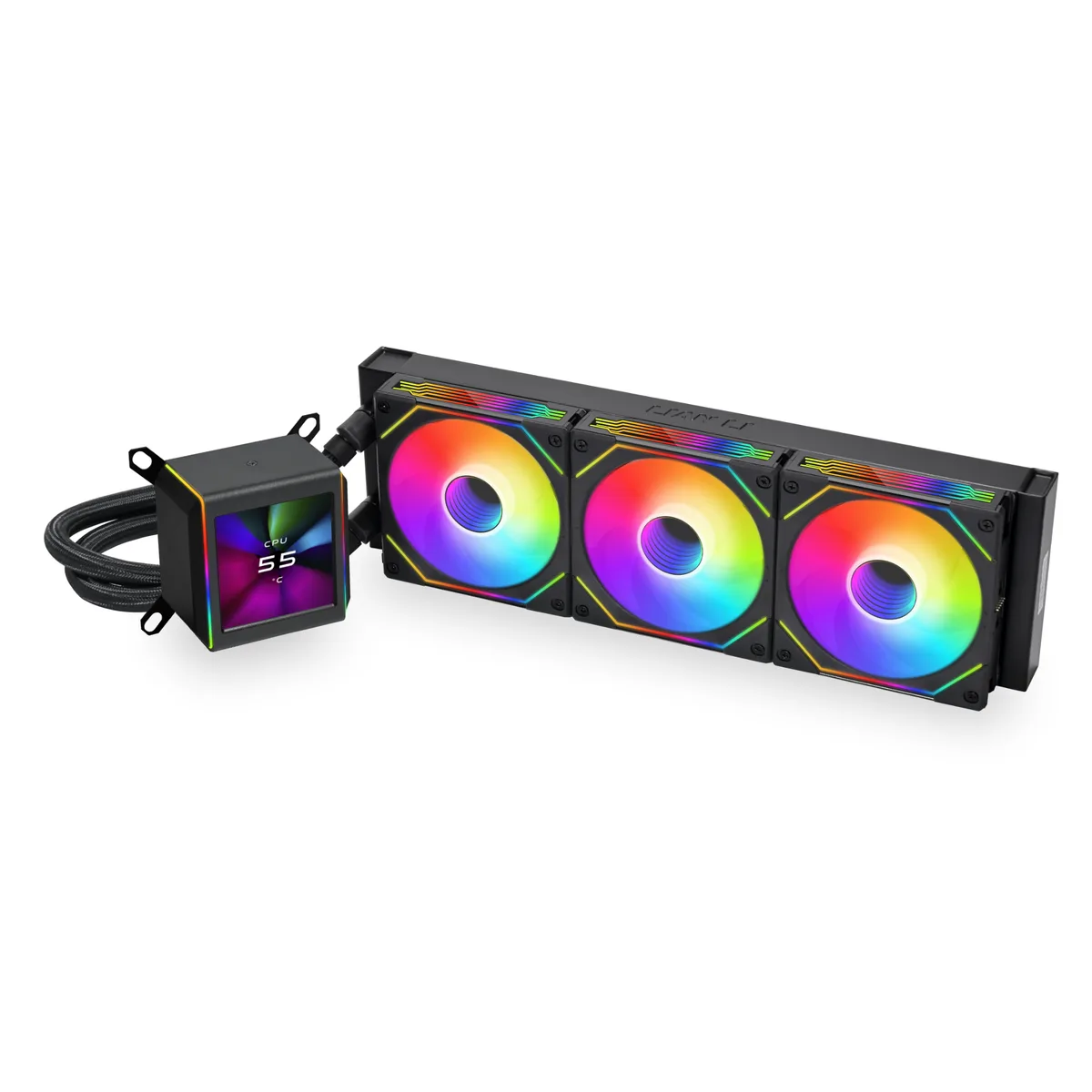 Lian Li Lian Li GA2ALCD36INB Galahad II LCD SL-INF 360 liquid cooler — product photo
