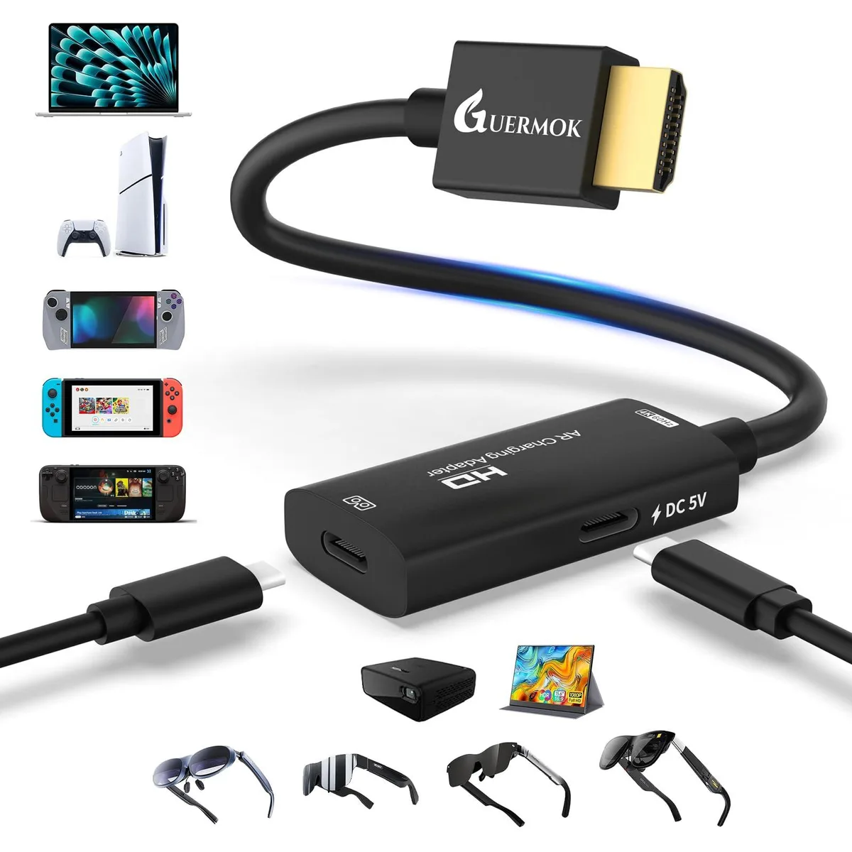 AVer GM-161-Black Component to HDMI Media Converter — product photo