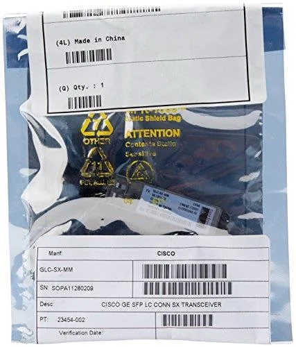 Cisco Systems, Inc. Cisco GLC-SX-MMD SFP 1000Base-SX Multi-mode Module with DOM — product photo