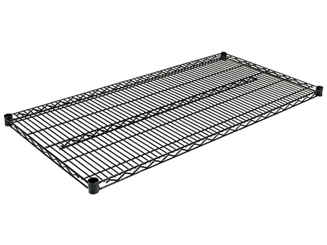 Alera Alera SW58-4824BL Office Furniture 48w x 24d Black 2 Shelves — product photo