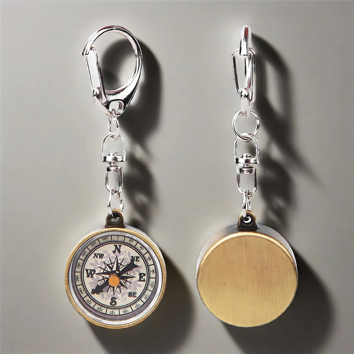  GARMIN Keychain Compass Pack of 2 Zinc Alloy 15g — product photo