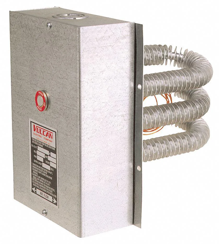 Vulcan Vulcan VFT38-3B 240 V 3 000 W finned tubular air duct heater — product photo